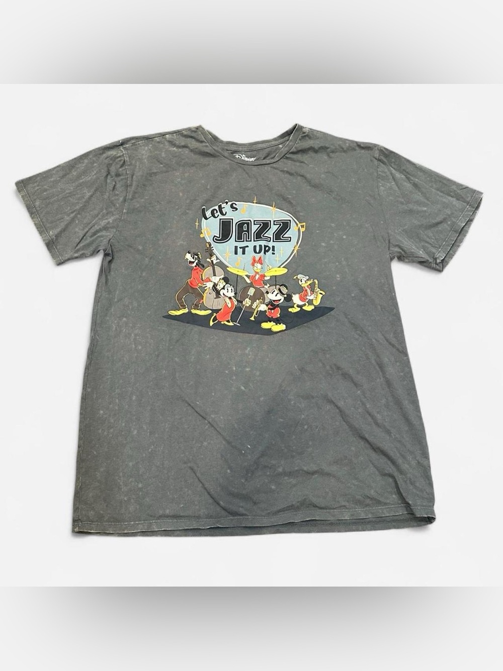 NWOT Disney Let’s Jazz It Up Mickey and Friends Graphic T-Shirt XL